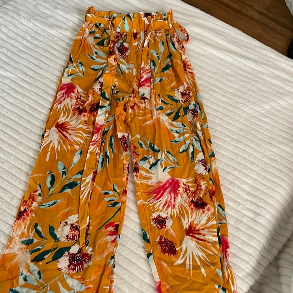 Two Piece Floral Outfit